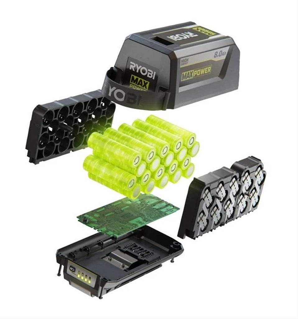 Batteri 36V, 8.0Ah, High Energy, RY36B80B