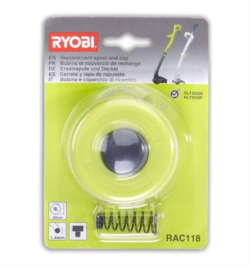 Trimmertråd inkl lock RAC119, RLT3025F, RLT3025S, 5132002590