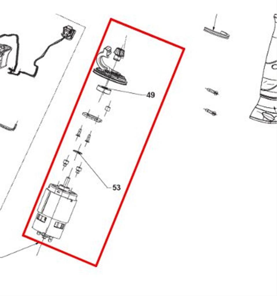 Motor R18SDS-0, R18SDS-125S, R18SDS-LL40S, 5131042532