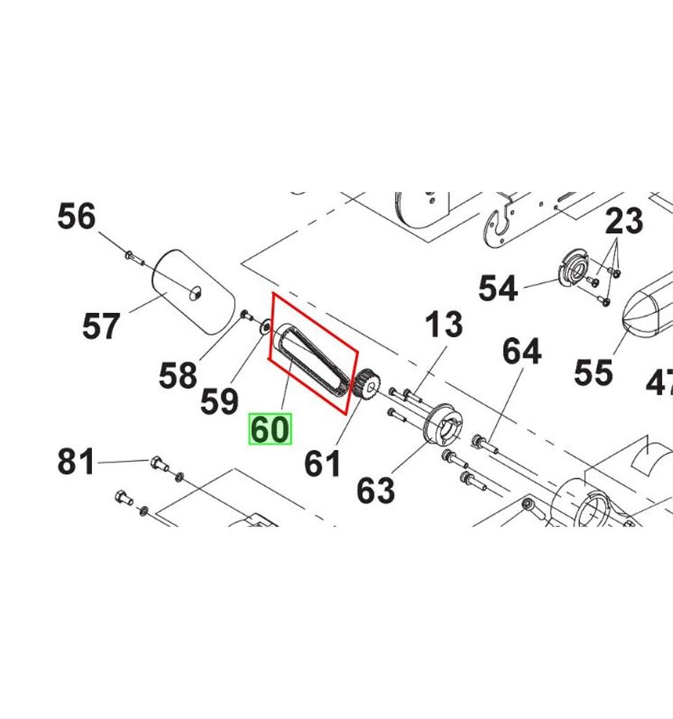 Drivrem RBDS4601G, 5131037595