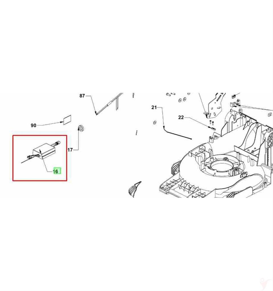 Kretskort RLM36X41H40, RLM36X41H50G, 5131043741