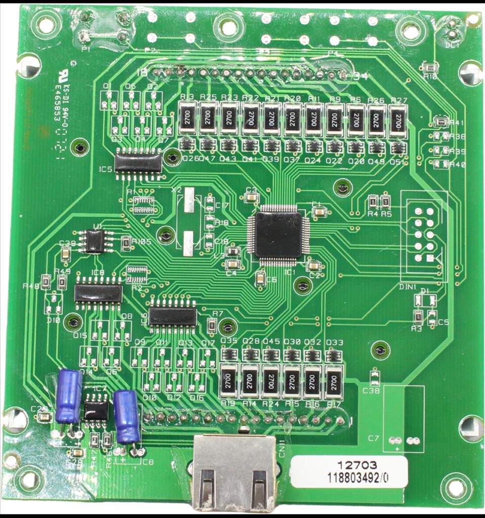 Display kontrollpanel Park Pro 540IX, 740IOX, Pro 900AWX m.fl 118803492/0