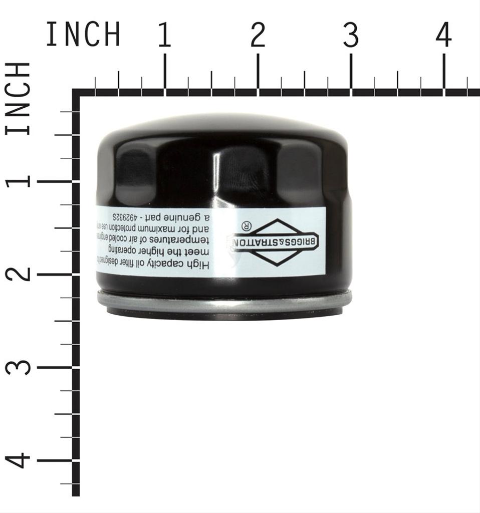 Oljefilter Intek, Vanguard OHV, L-Head Twin, 492932S