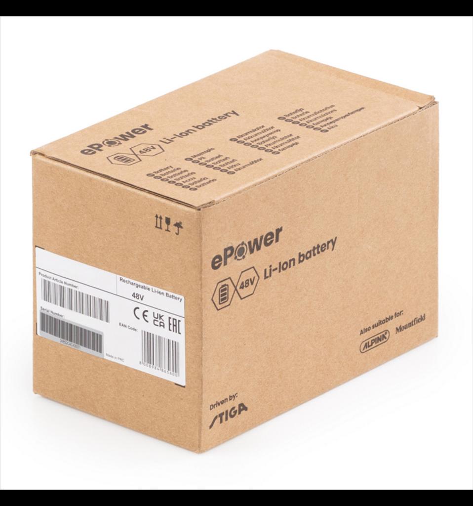 Batteri Stiga E440, 48V, 4,0AH, 274014004/ST1