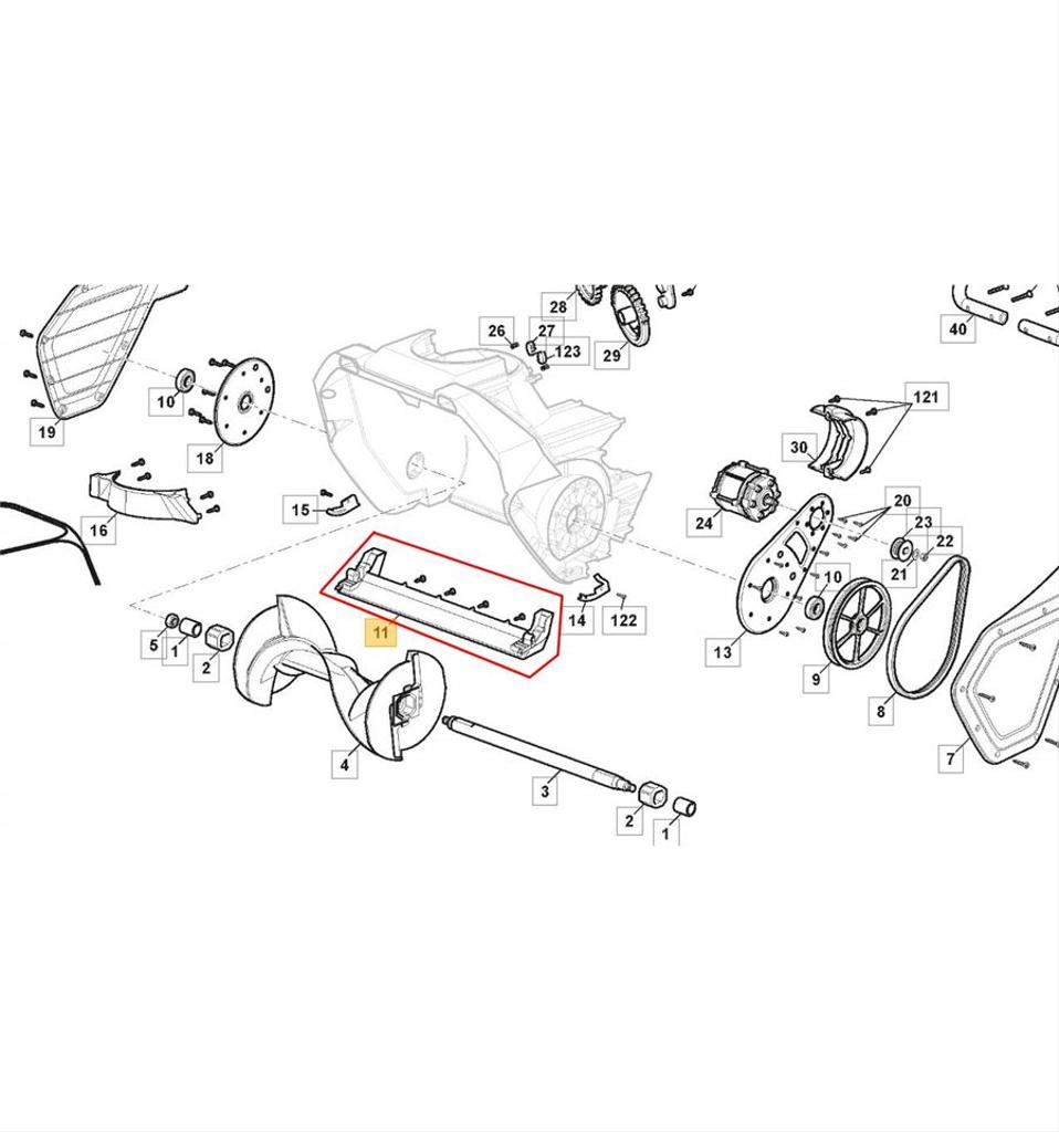 Skrapa ST700Li, 118821252/0