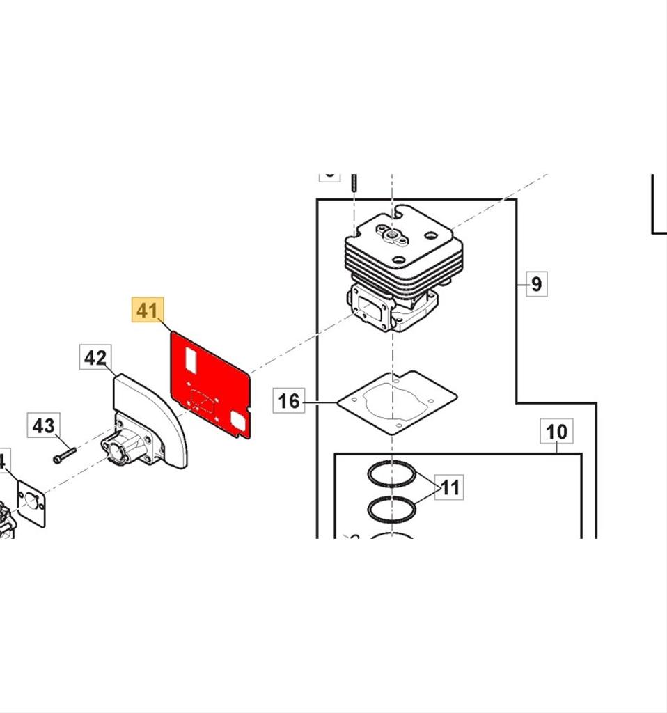 Stiga Insugspackning SBP375, 118804424/0
