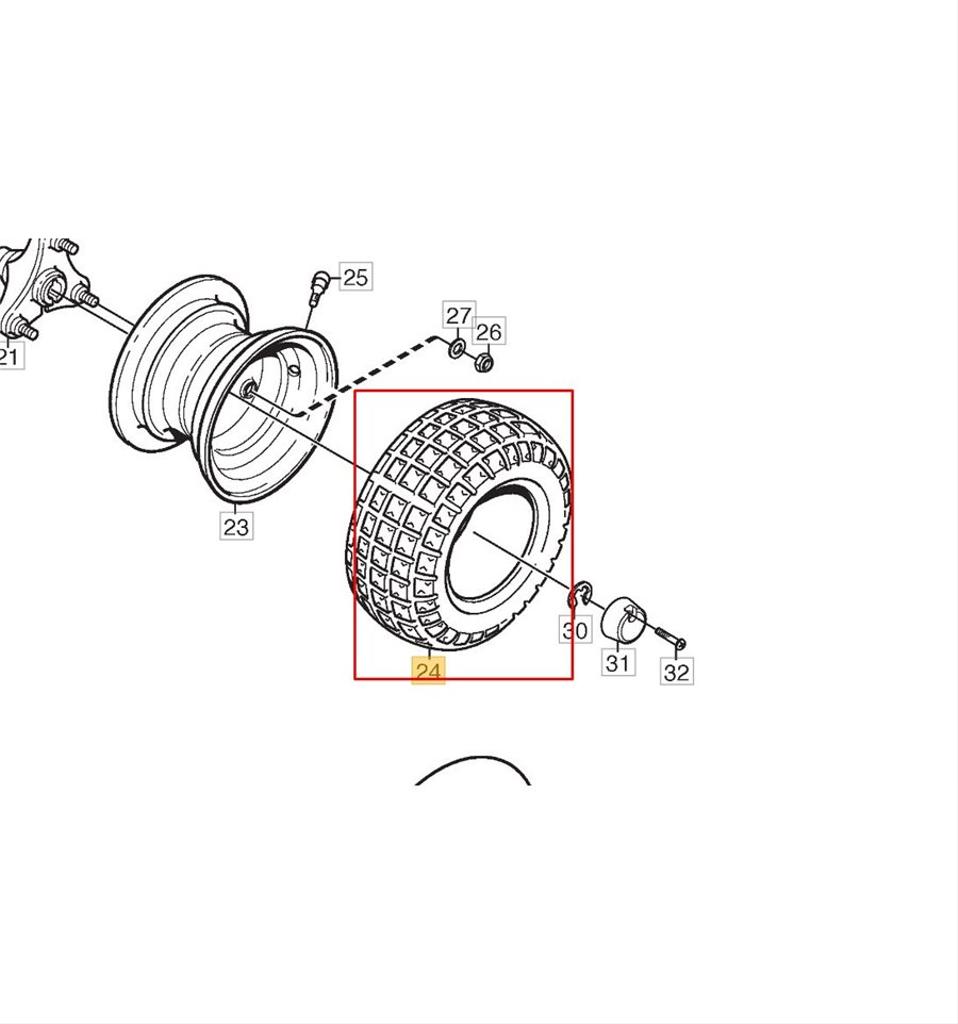 Däck Stiga Park Pro, 17x8.00-8", 200/55-8, 137950017/0