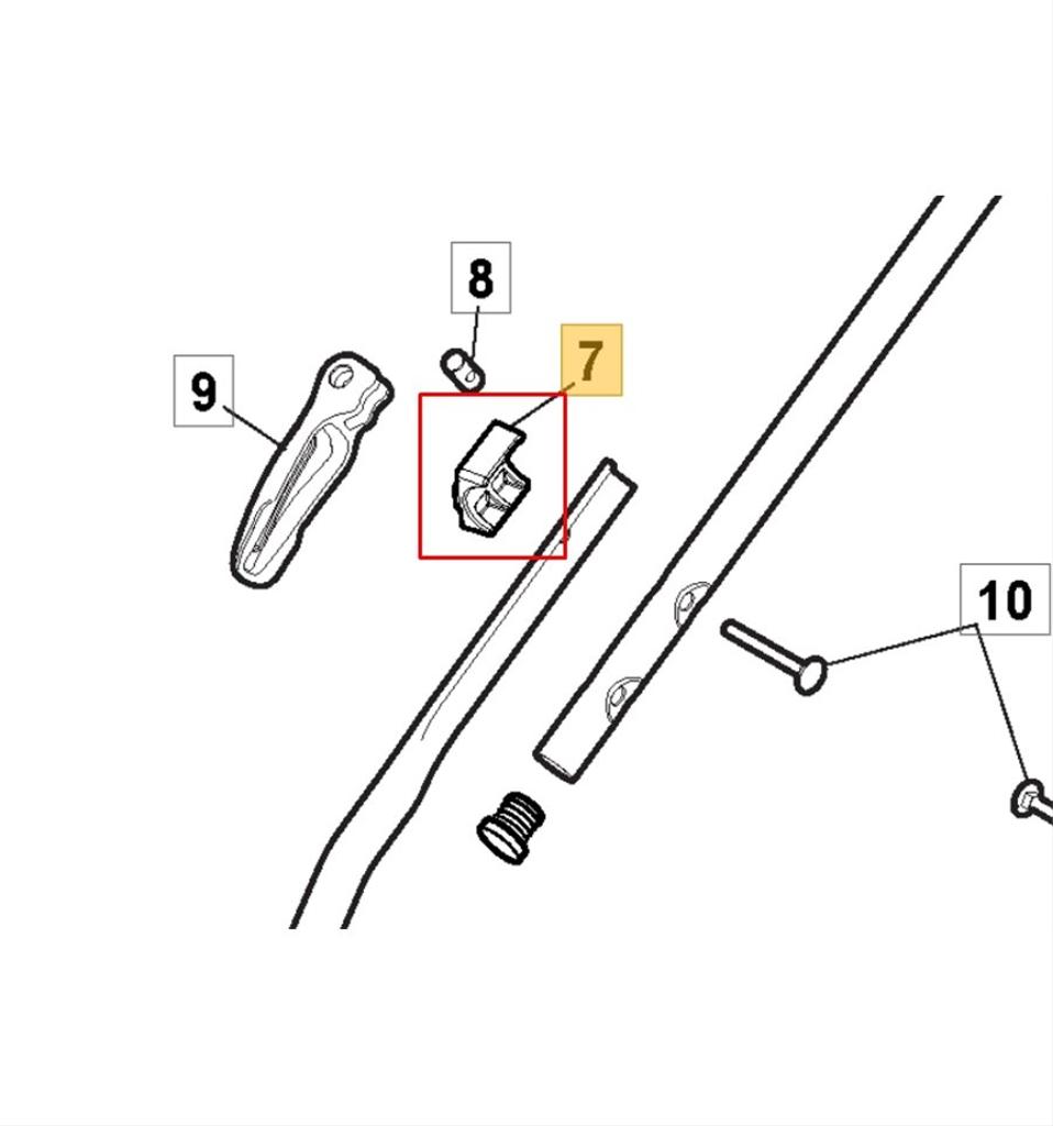 Bussning fäste, 322680022/1