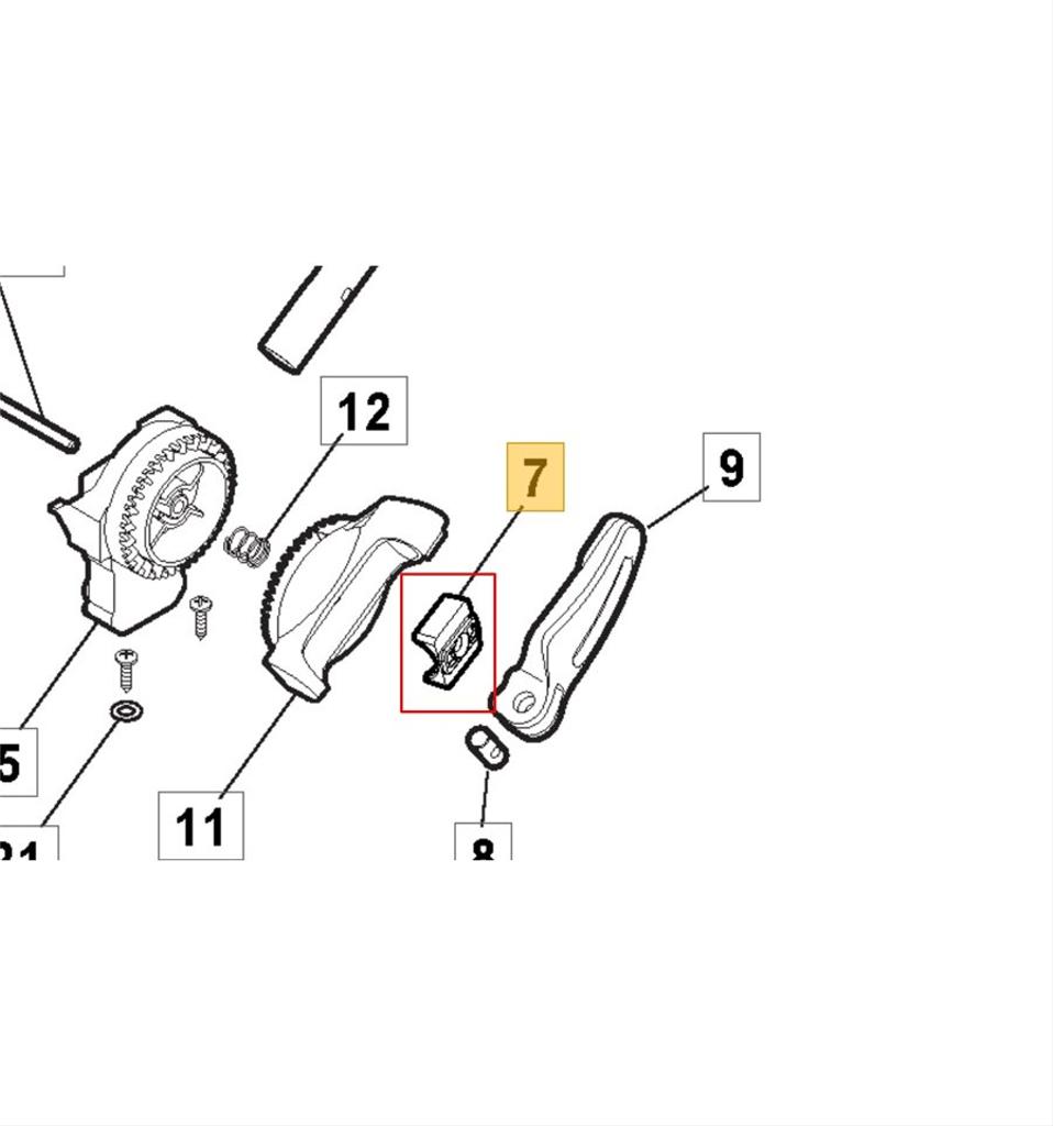 Bussning fäste, 322680022/1
