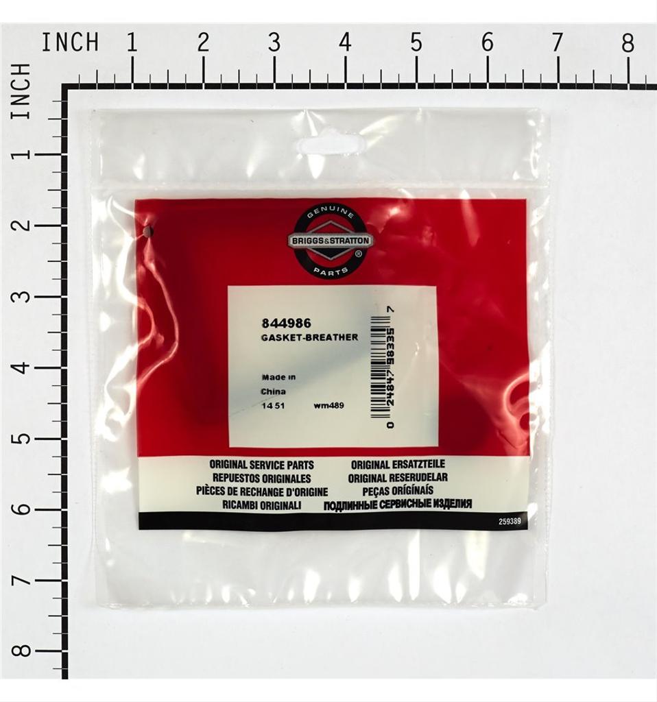  Briggs & Stratton Packning vevhusventilation 844986
