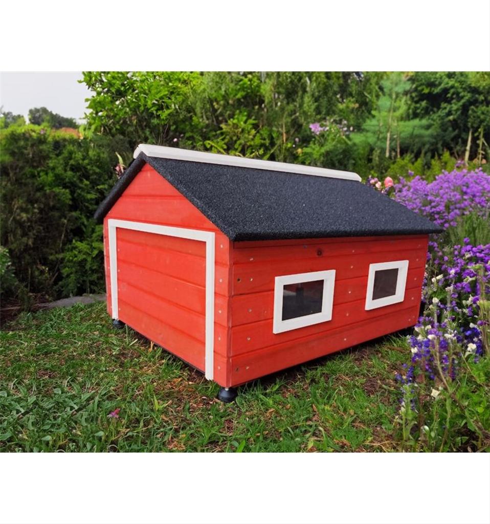 Hus till robotgräsklippare Home Plus röd