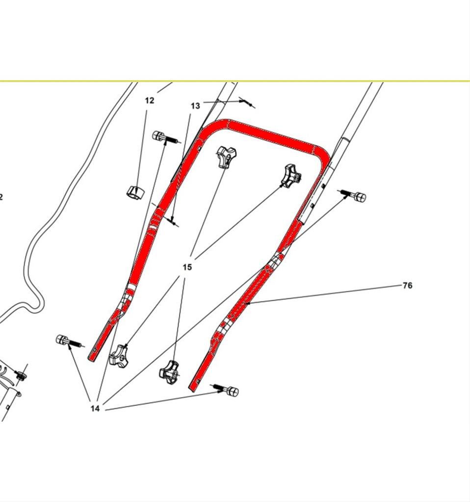 Styre nedre RY36LMM46A-140 5131045734