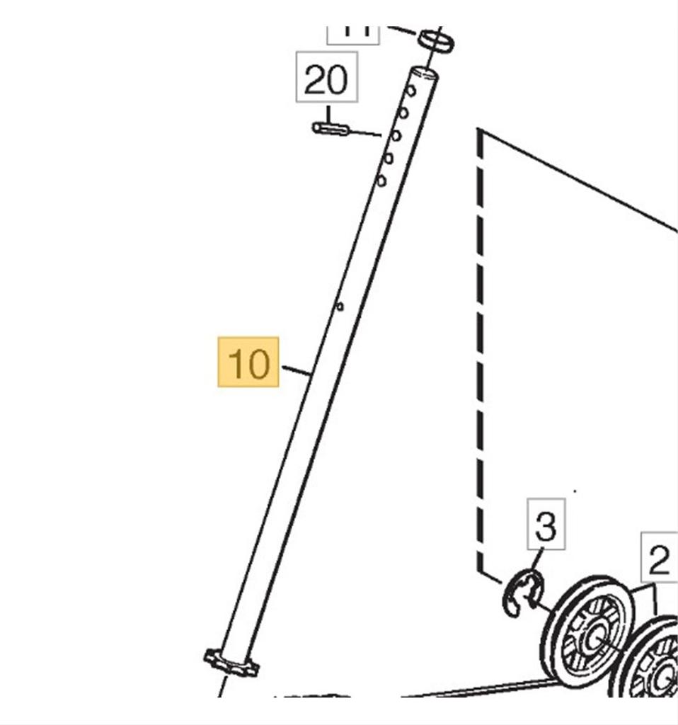 Rattstång Kpl 1137-0905-01