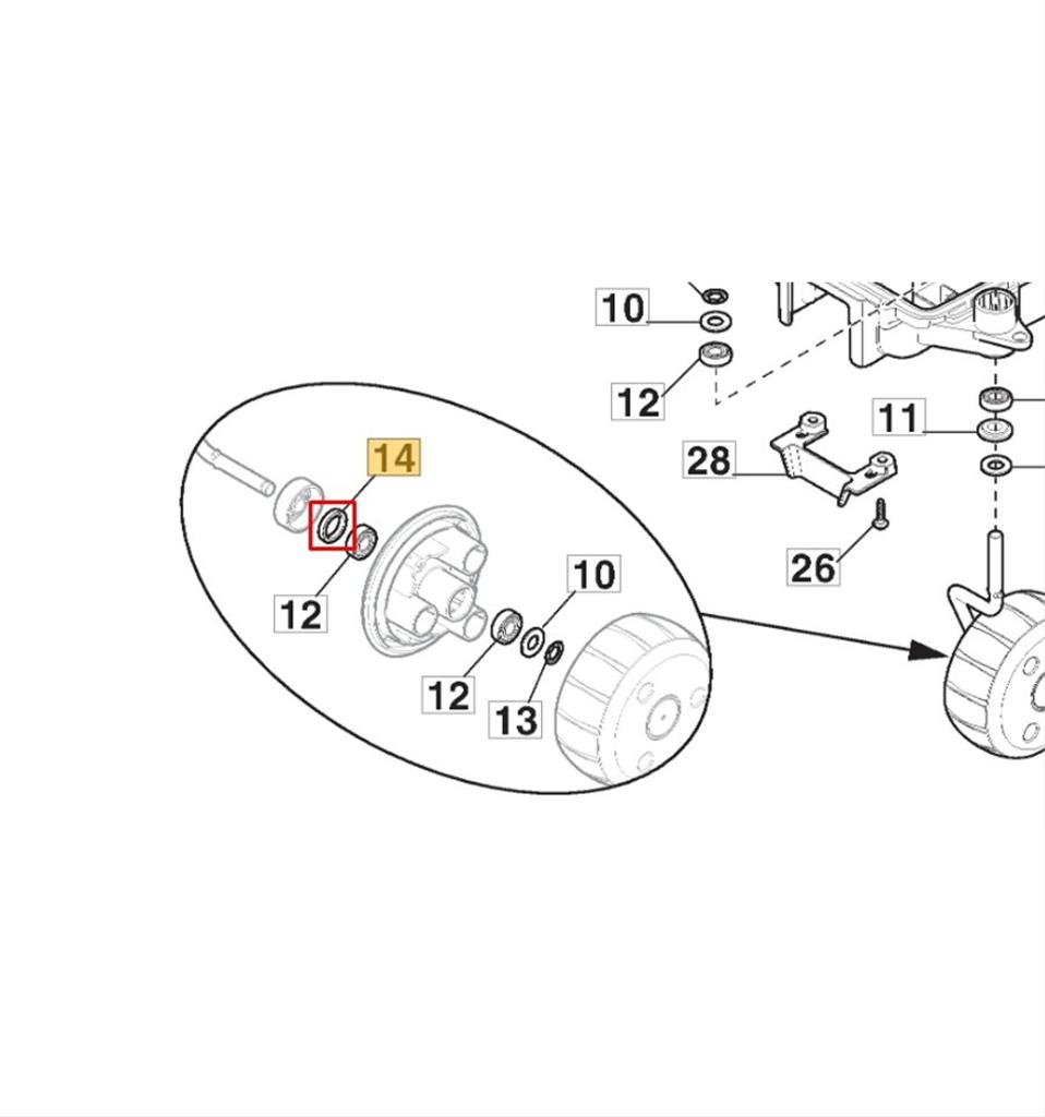 Tätningsring 119035007/0