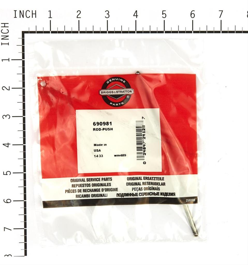 Stötstång stål 597785