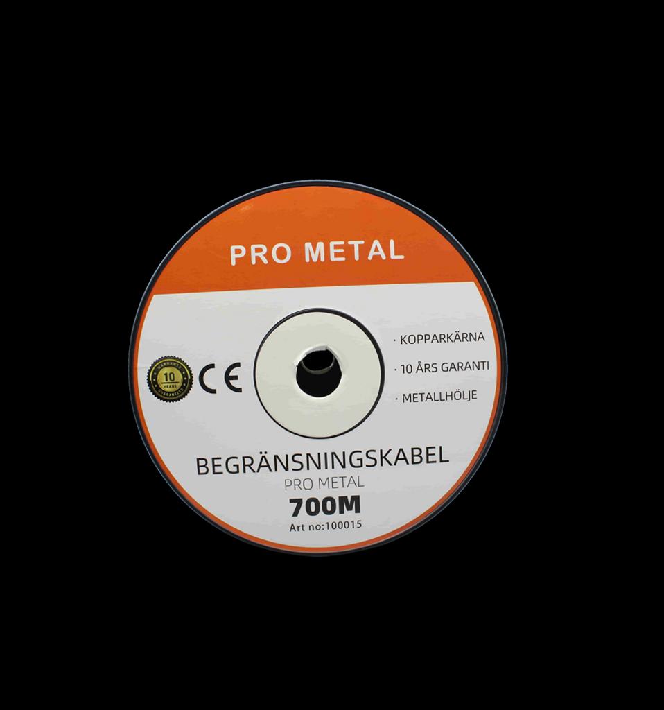 Begränsningskabel Robotgräsklippare 700m, Pro Metal