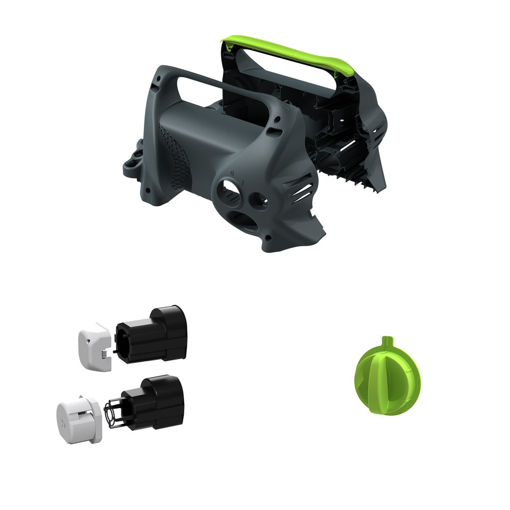 AVA GO 01 Go komplett exteriör plastdelar set, 904-101-01