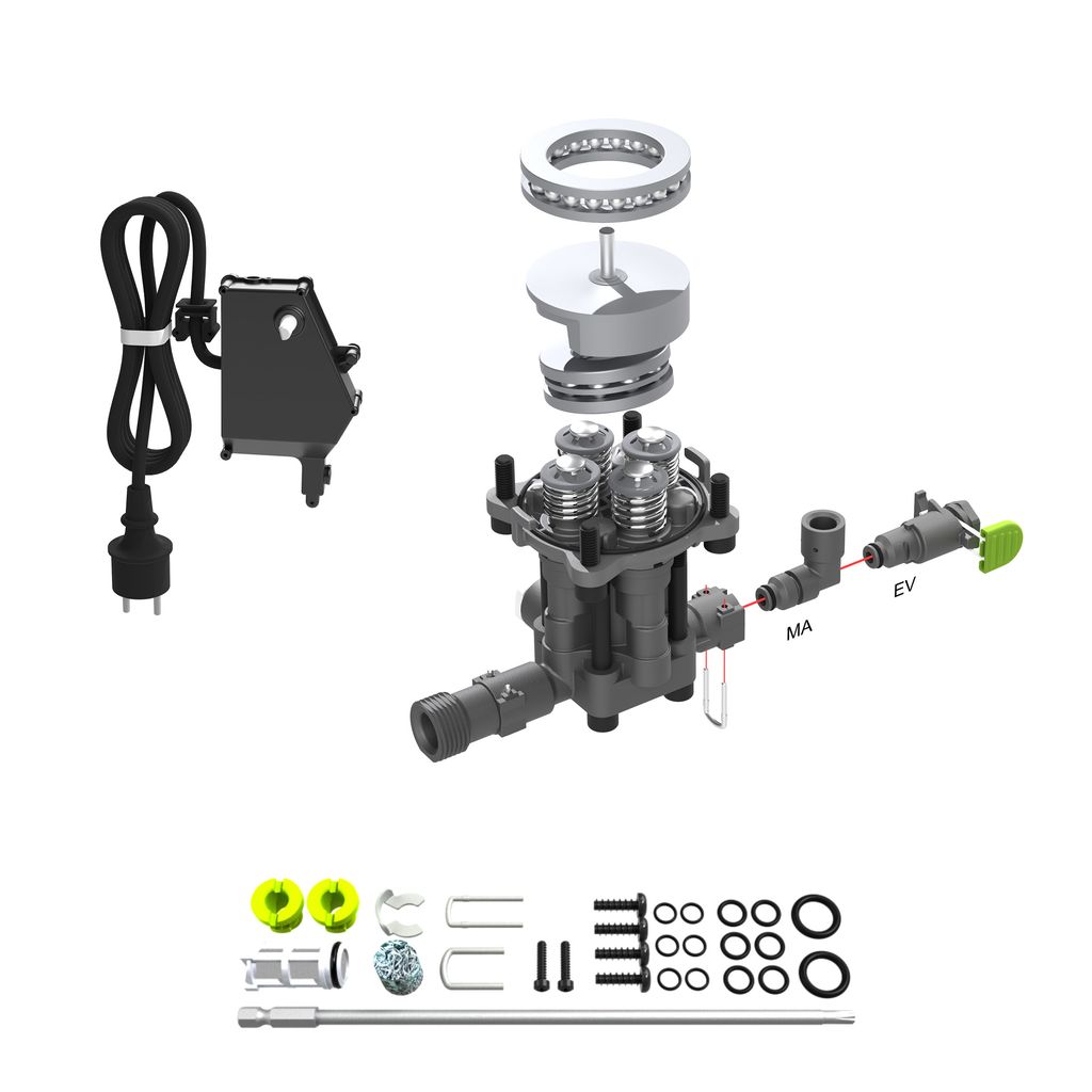 AVA V4 21 Garanti- och reparationssats V4 – 10 år – P60-P70 (Master/Evolution) (EU), 964-121-01