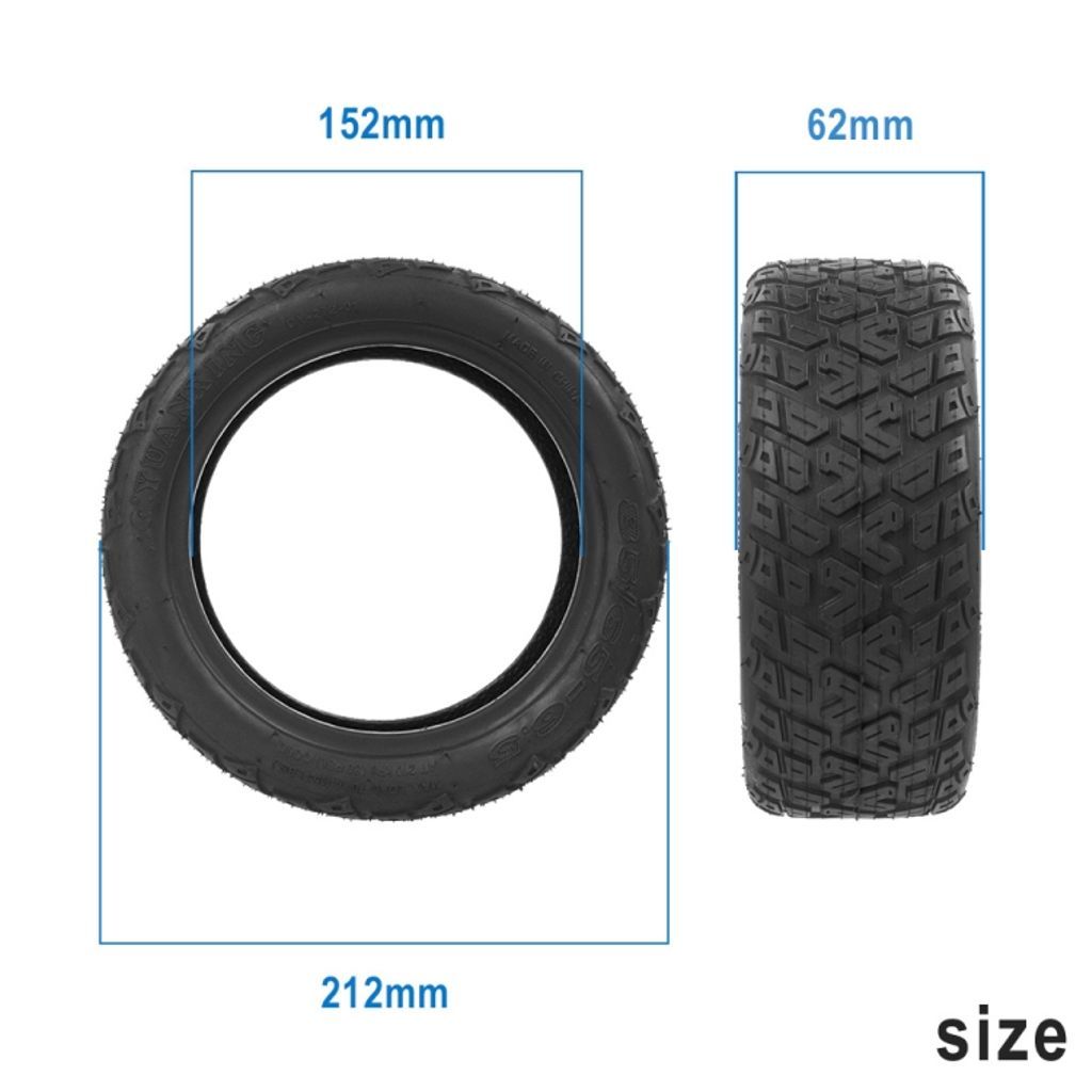 Däck 85/65-6.5" till Xiaomi Mini Pro, Kugoo G2 Pro