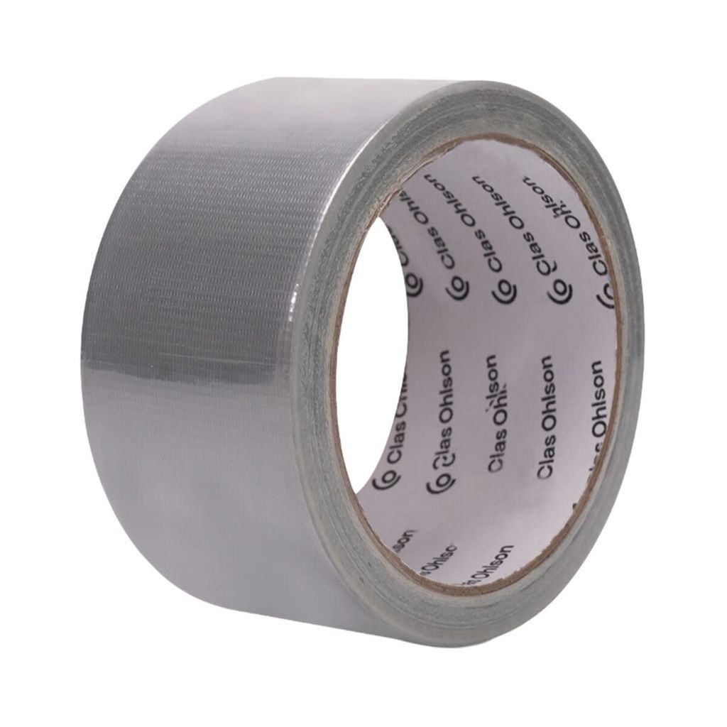 Vävtejp silver 10 m × 50 mm