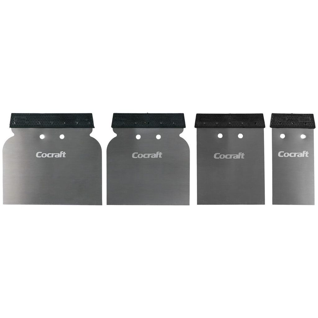 Cocraft japanspackelset med stålblad, 4-P