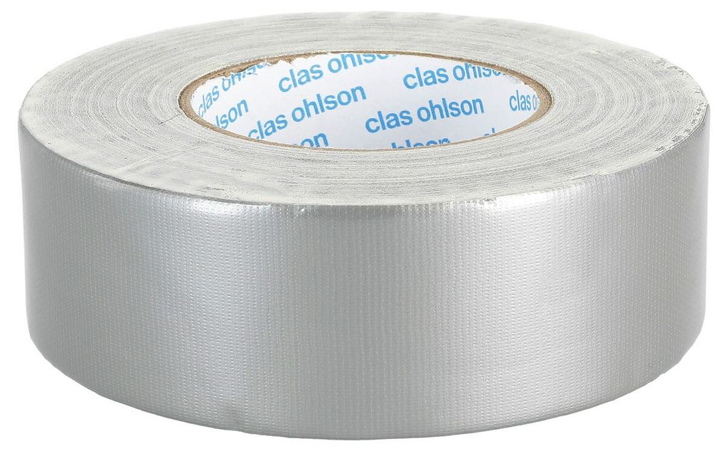 Vävtejp silver 50 m × 50 mm – Clas Ohlson