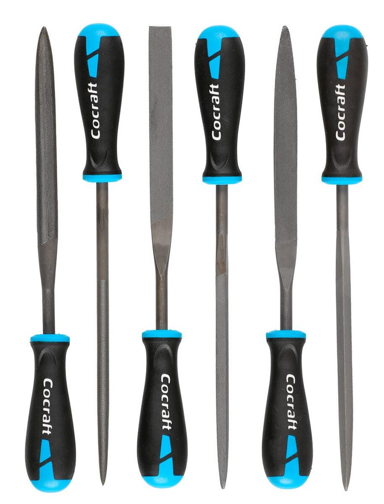 Cocraft nålfilssats, 6 delar, 19 cm