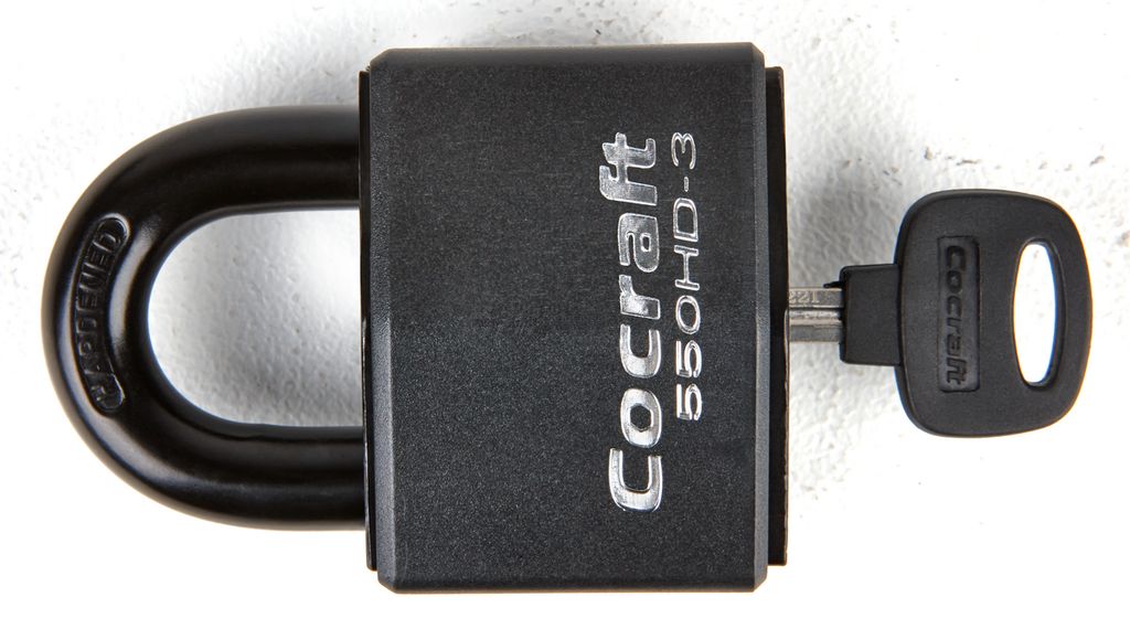 Hänglås Cocraft 550HD-3, försäkringsklass 3