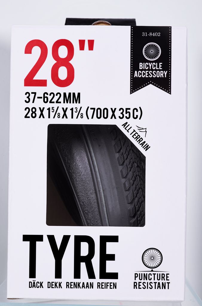 Cykeldäck 37-622 (700x35C) med punkteringsskydd