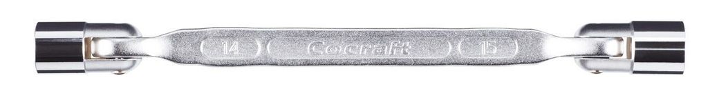 Ledhylsnycklar Cocraft 6 delar, 8–19 mm