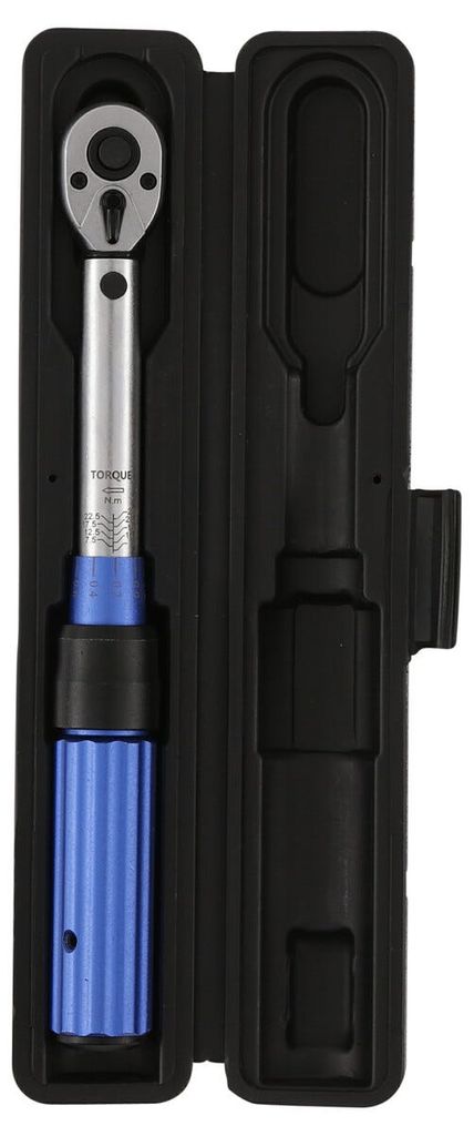 Cocraft momentnyckel 0,635 cm, 5–25 Nm, blå