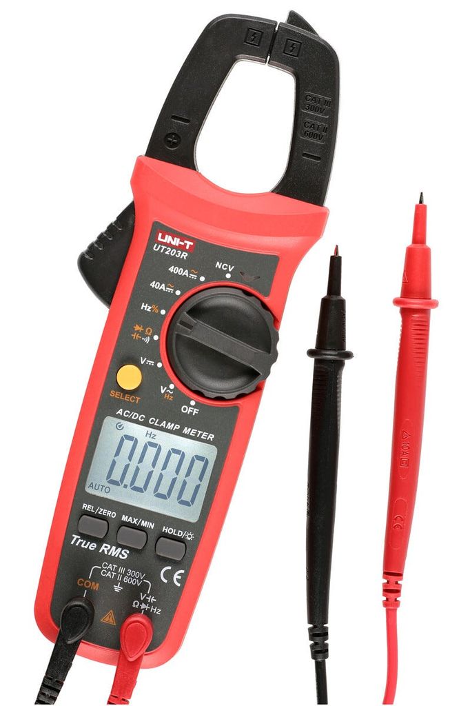 Digital tångamperemeter UNI-T UT203R, 400 A