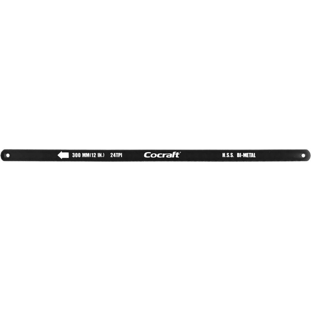 Cocraft bågfilsblad metall 300 mm, 24 TPI, 3-P