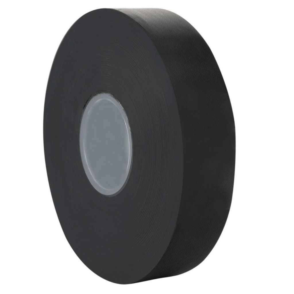 Vulktejp svart 25 mm x 10 m, självvulkaniserande