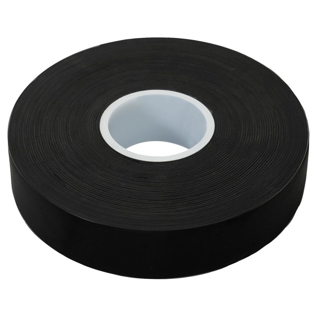 Vulktejp svart 25 mm x 10 m, självvulkaniserande