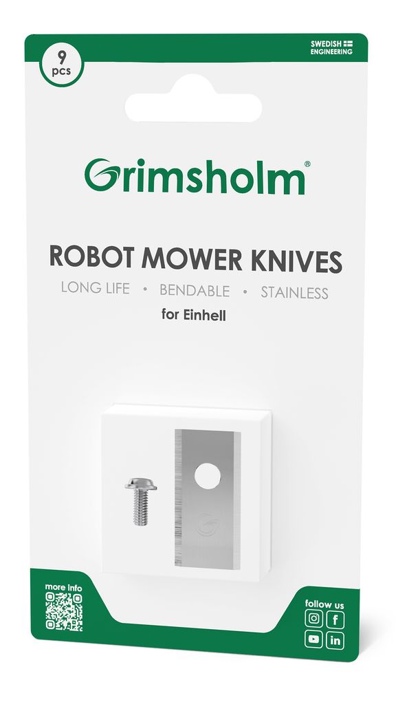 Knivar till Einhell robotgräsklippare 9-P, 36 × 18 mm