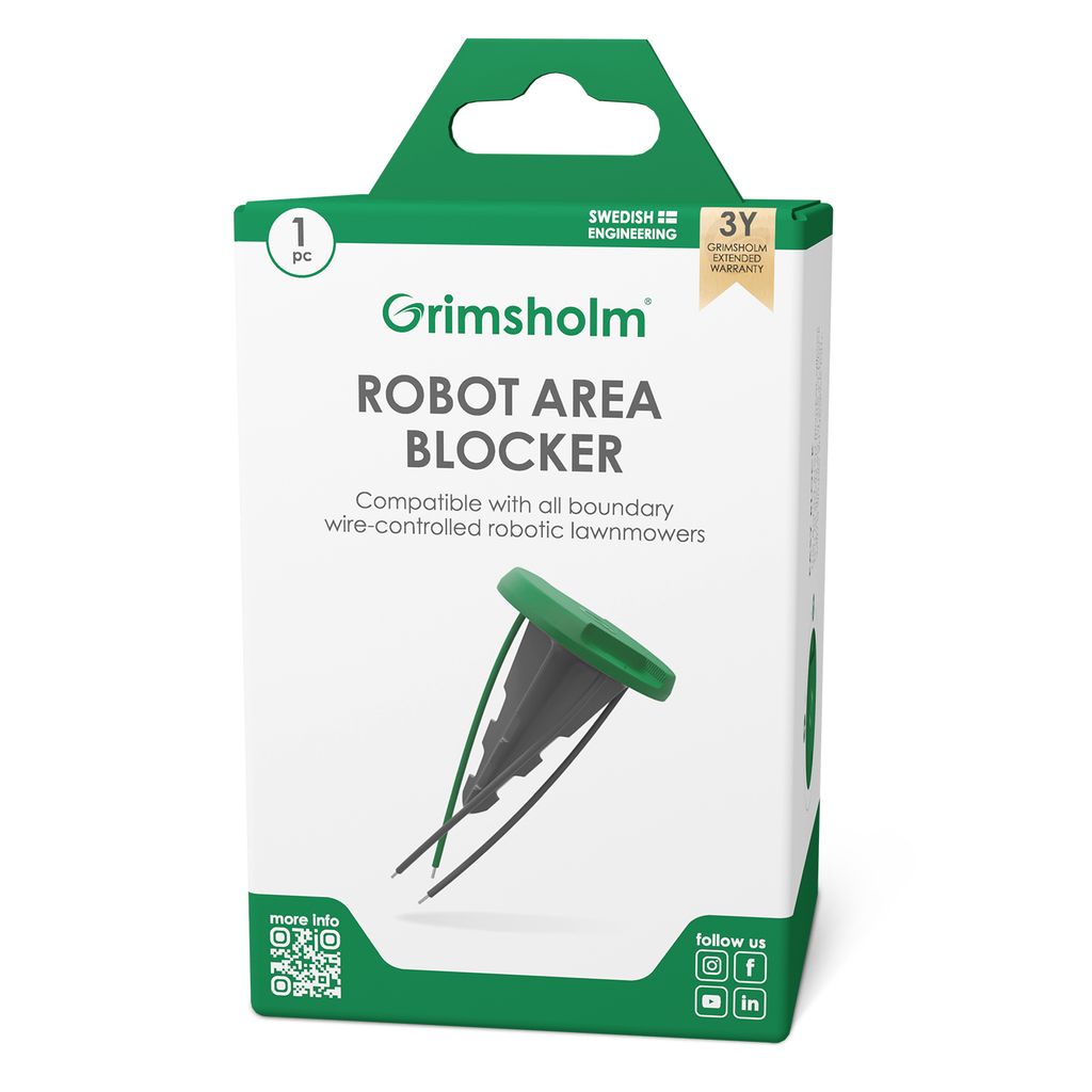 Zonspärr för robotgräsklippare, Grimsholm Robot Area Blocker