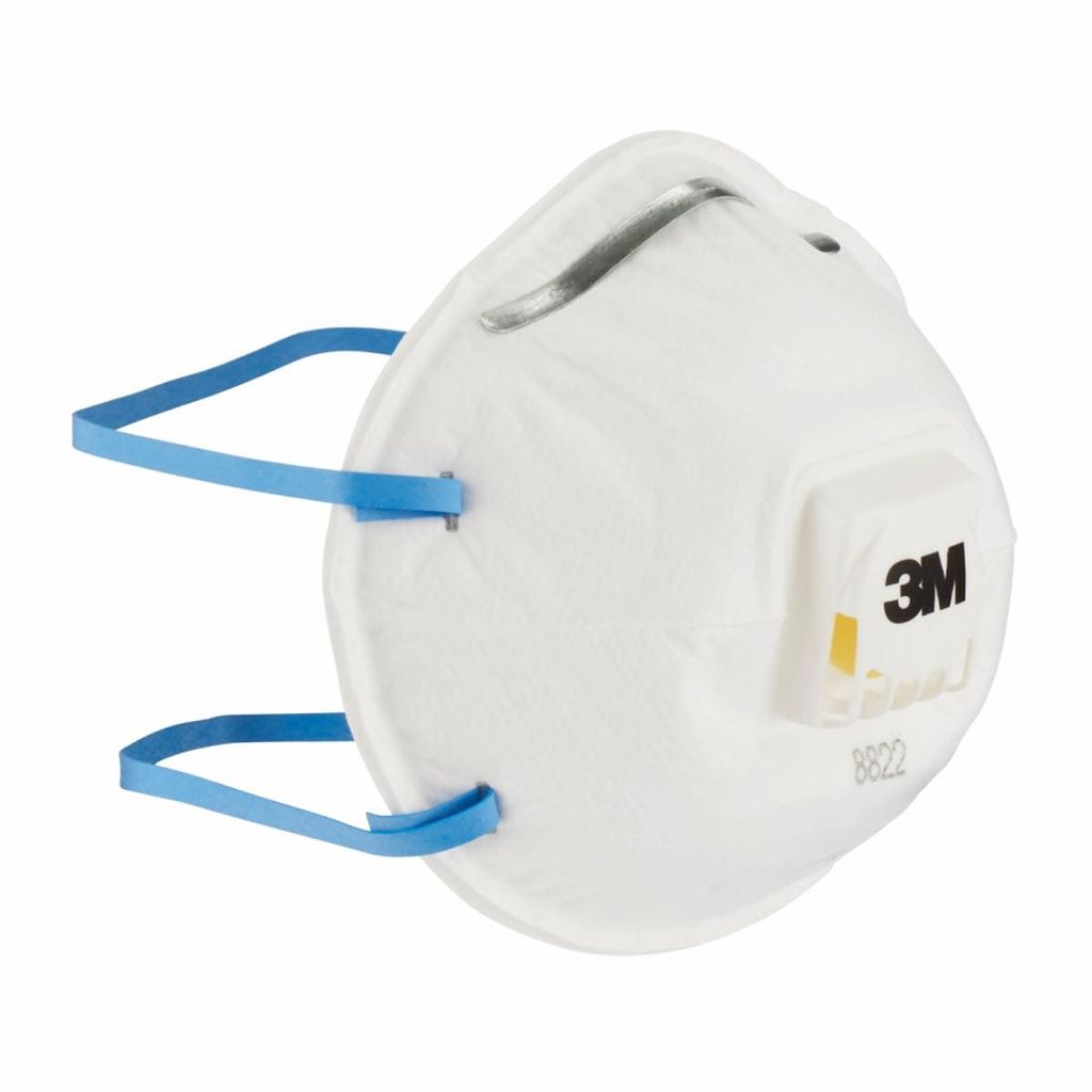 3M Andningsskydd 8822 Cool Flow FFP2 med ventil, 3-P