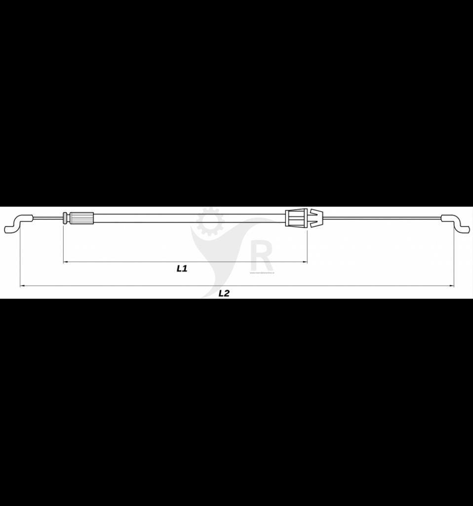 Motorbromsvajer Multliclip 53 S Rental B, 181000730/0
