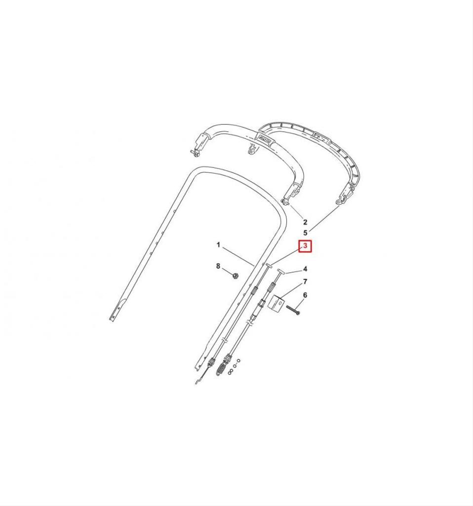 Motorbromsvajer Dino 45, Multiclip 46 Plus, Turbo 48 m.fl. 181000686/0