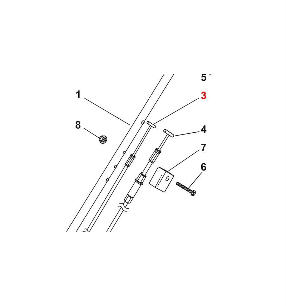Motorbromsvajer Dino 45, Multiclip 46 Plus, Turbo 48 m.fl. 181000686/0