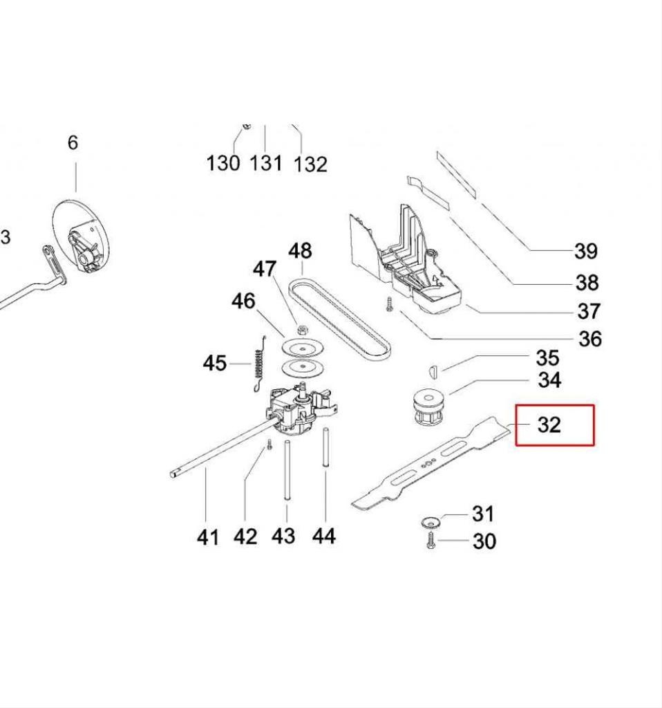 Kniv 46cm LM2147, P46, R147, M46, 5811889-10