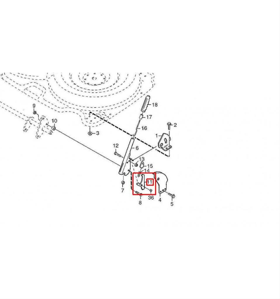 Låshake 1134-3010-02 