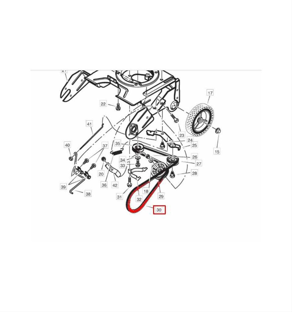 Drivrem Partner SB210, Stiga Snow Rex, 5010333-01,1812-2012-01