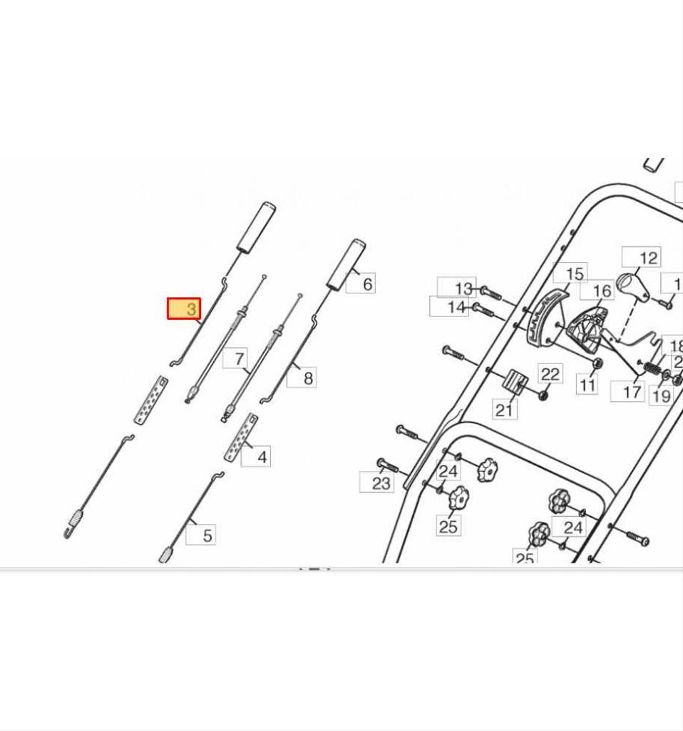 Växelvajer Snow Patrol, ST3255P 1811-2852-01