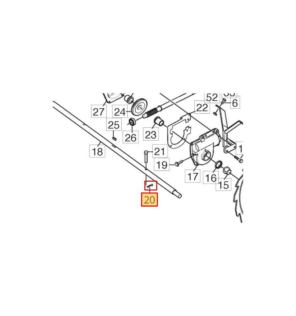 Låssprint ST4262PB, 5262PB, ST5266PB 1811-3080-01