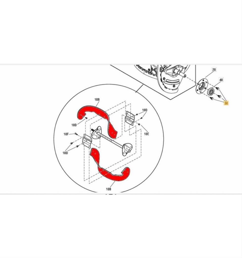 Rotorblad komplett Snow Prisma, 1812-2853-01