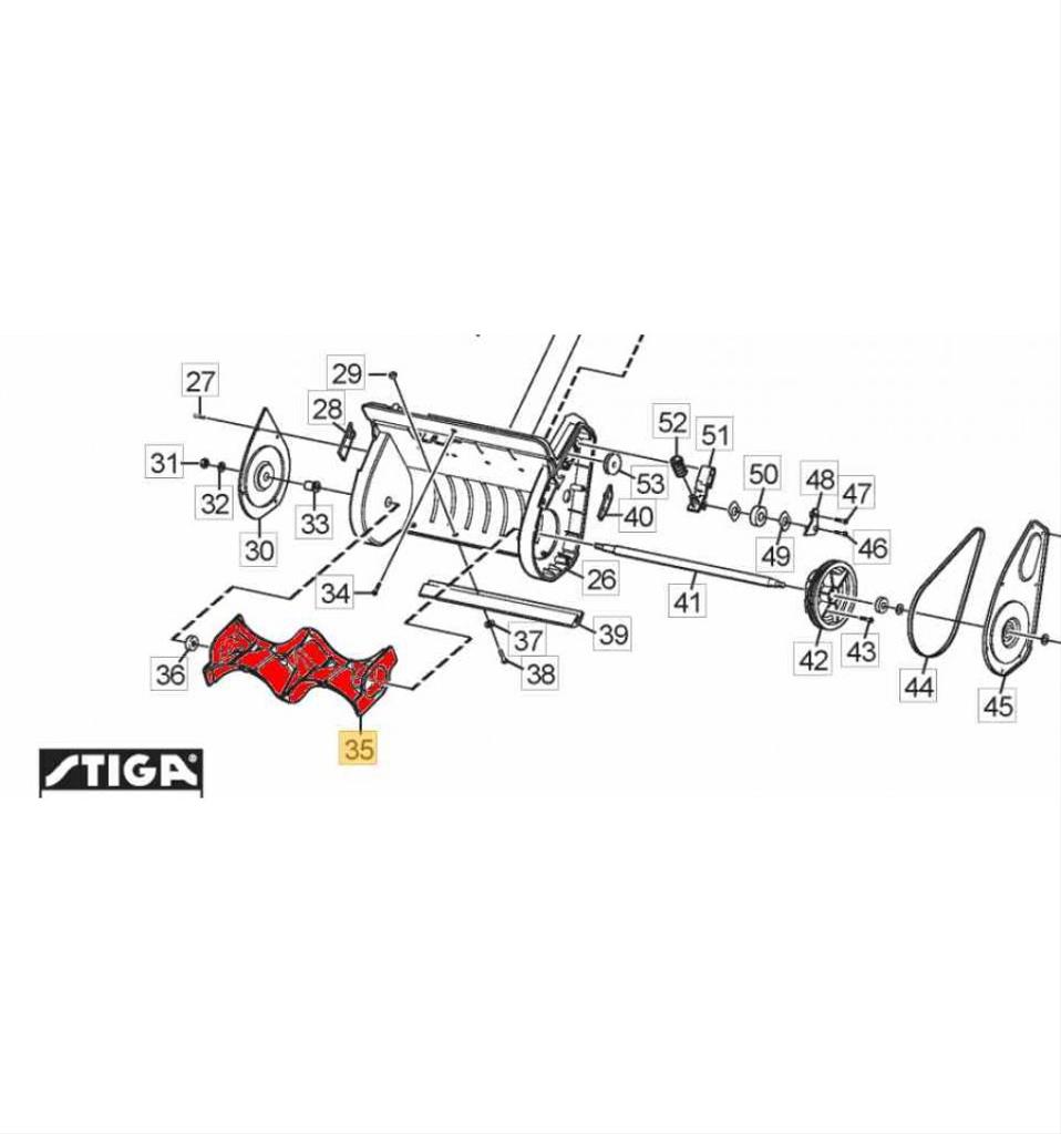 Rotorblad Snow Electric 31, ST1131E, AS31E, 1811-2731-01