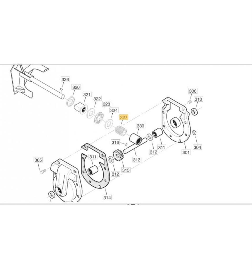 Snäckdrev Snow Blizzard, Snow Flake, Snow King 1812-0336-01