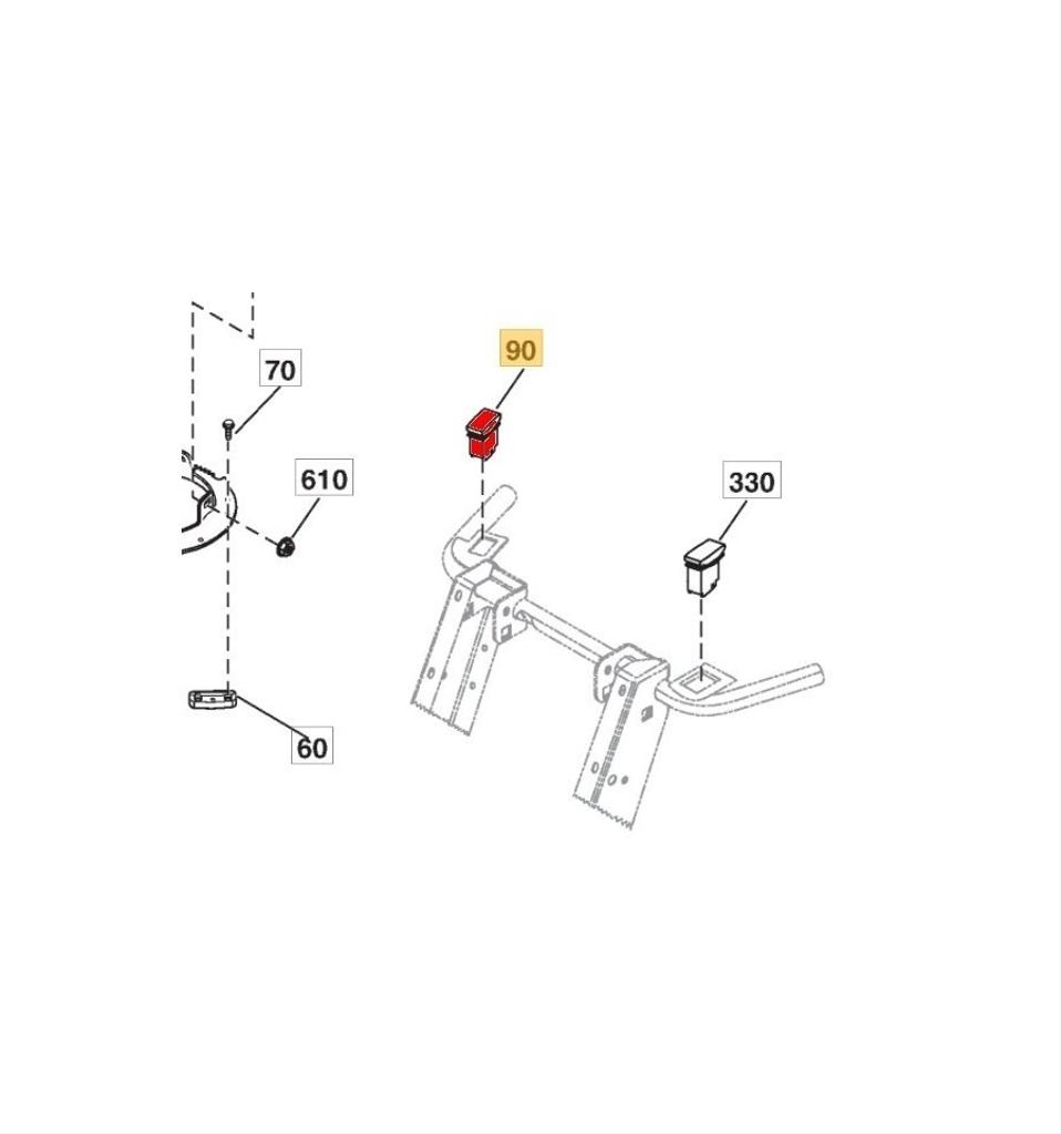 Brytare Utkast Deflektor 1812-2533-01